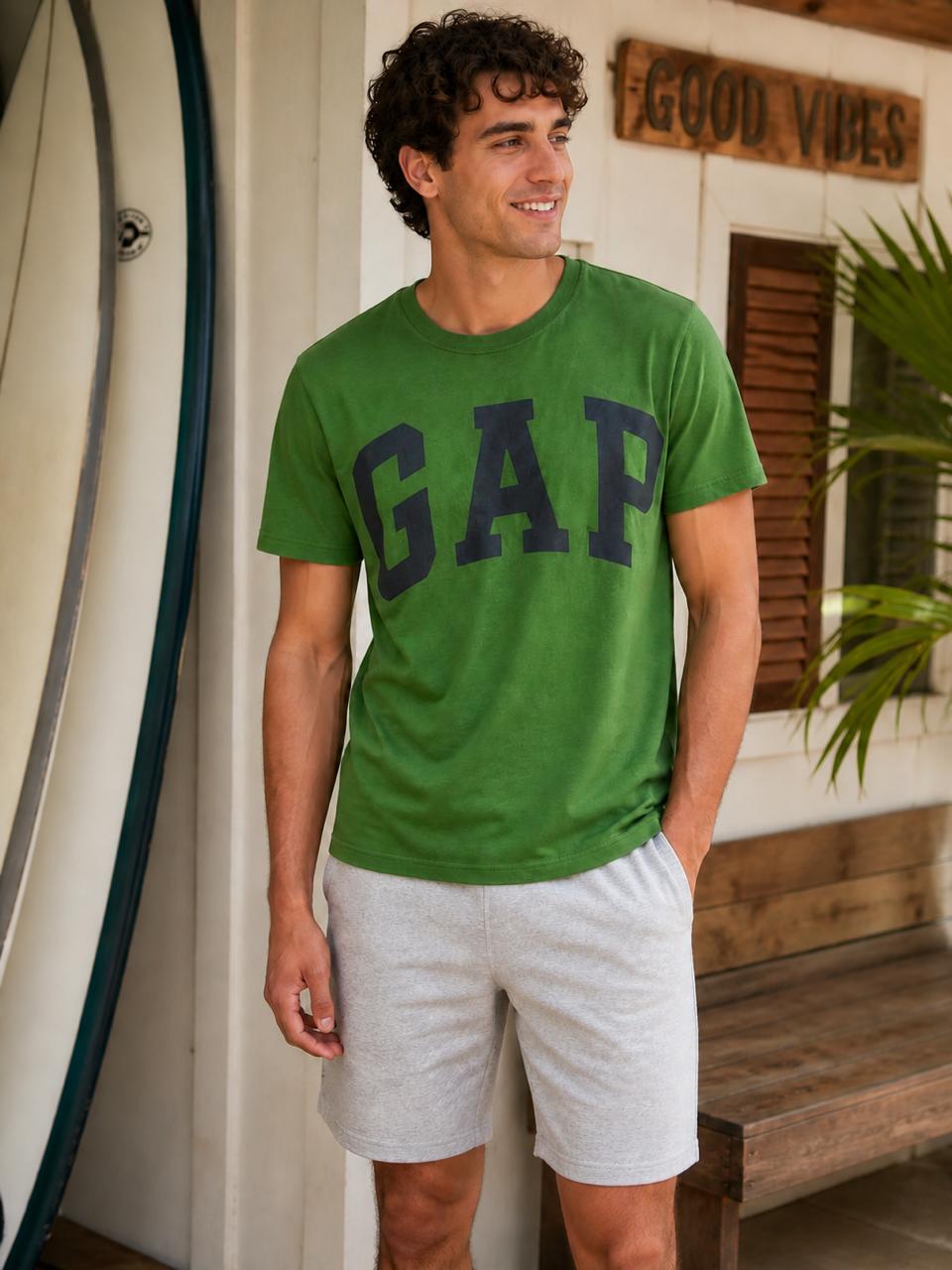 Polo GAP Hombre Verde